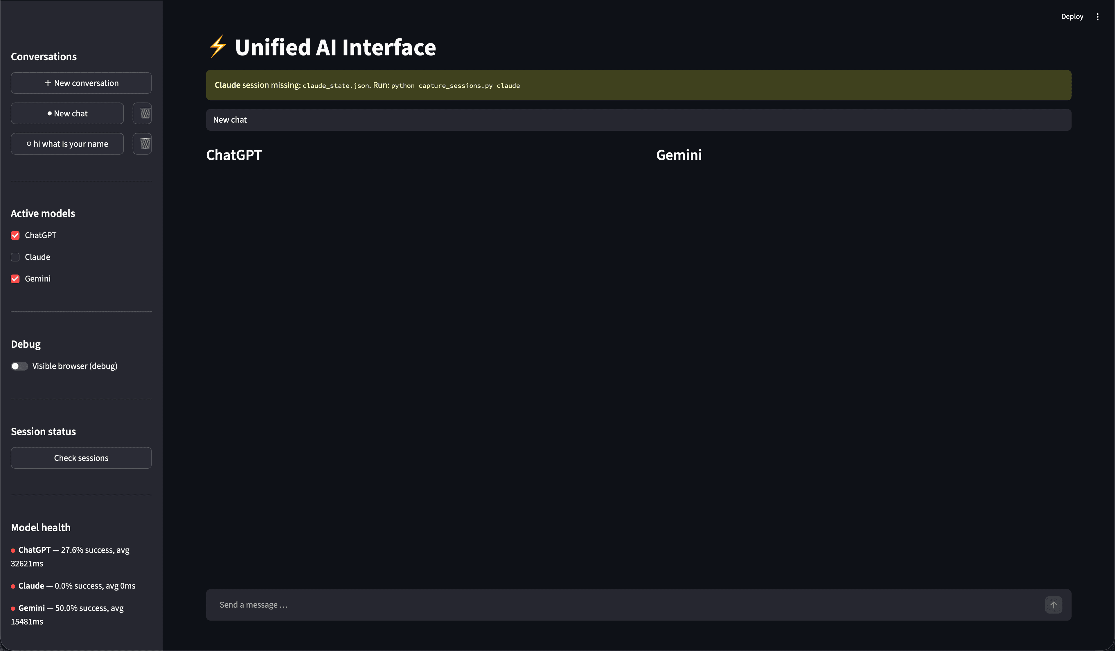 Global Sync Simulation