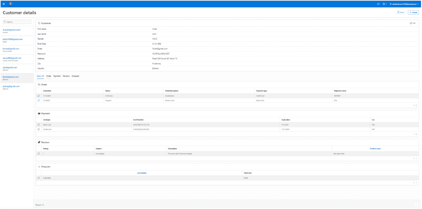 Oracle APEX Online Shopping System visual 7