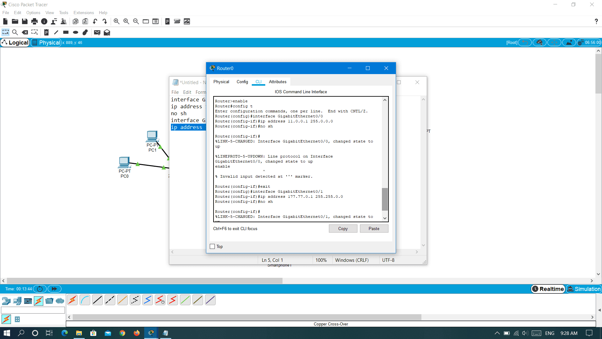 Packet Tracer Network Connectivity visual 5