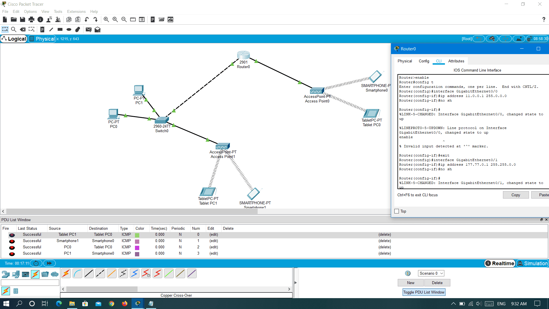 Packet Tracer Network Connectivity visual 7