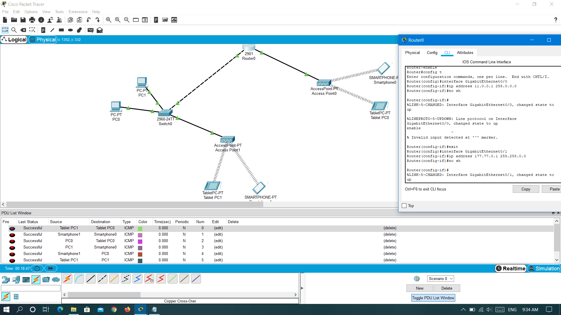 Packet Tracer Network Connectivity visual 8