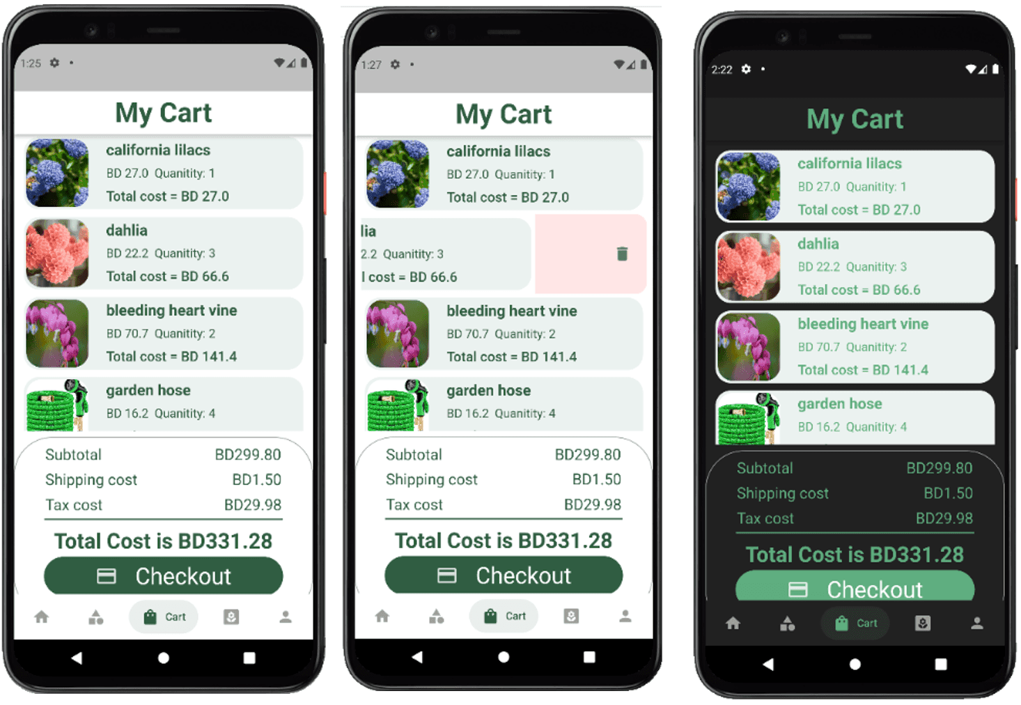 Plant Shopping Mobile AI App visual 5